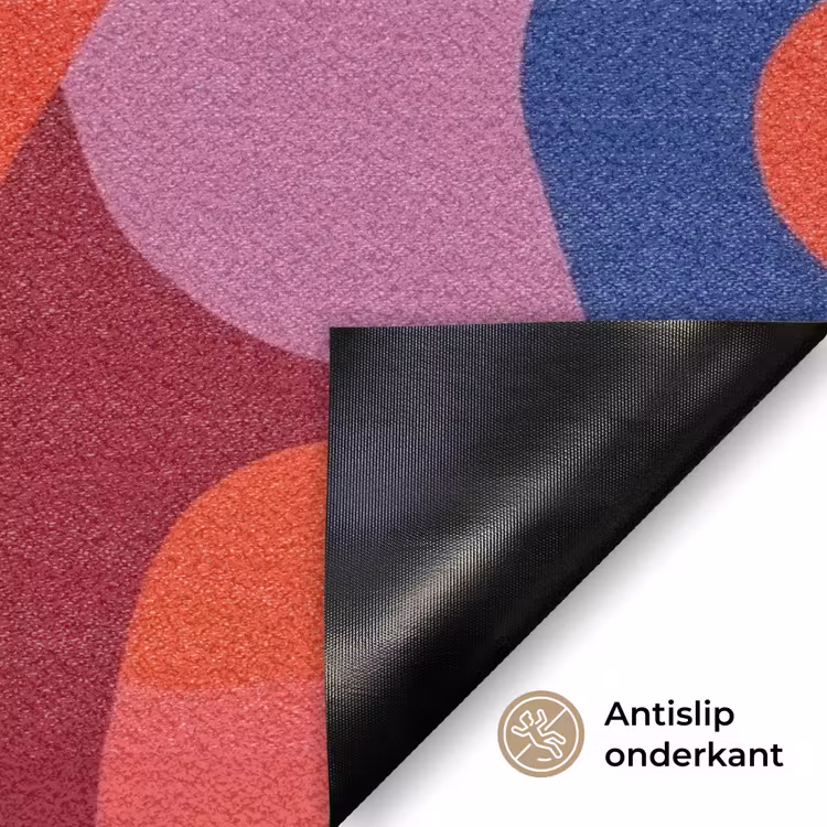 Deurmat - Vormen - Bochten - Kleurrijk - Abstract — 6