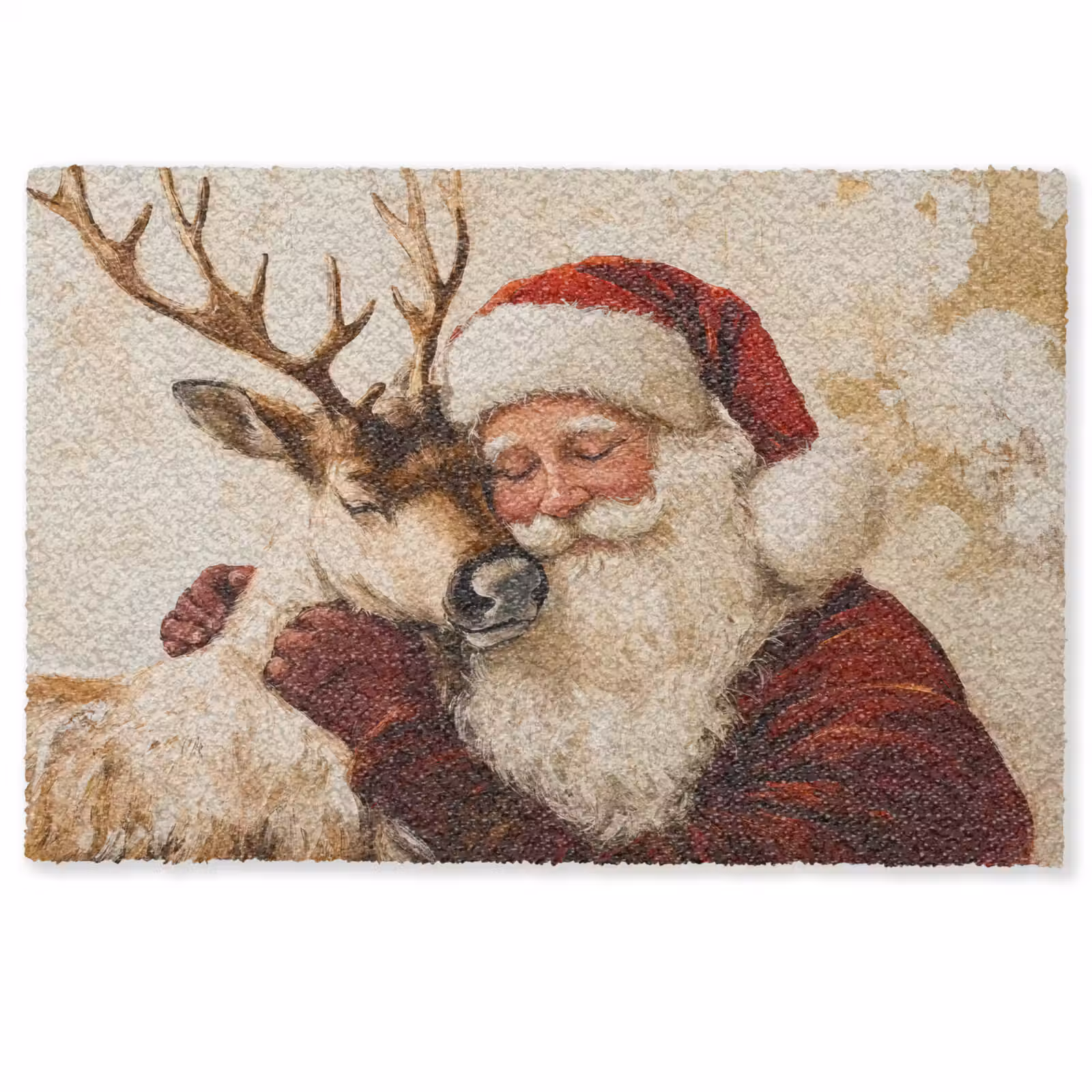 Deurmat - Kerstman - Rendier - Kerst - Christmas — 1