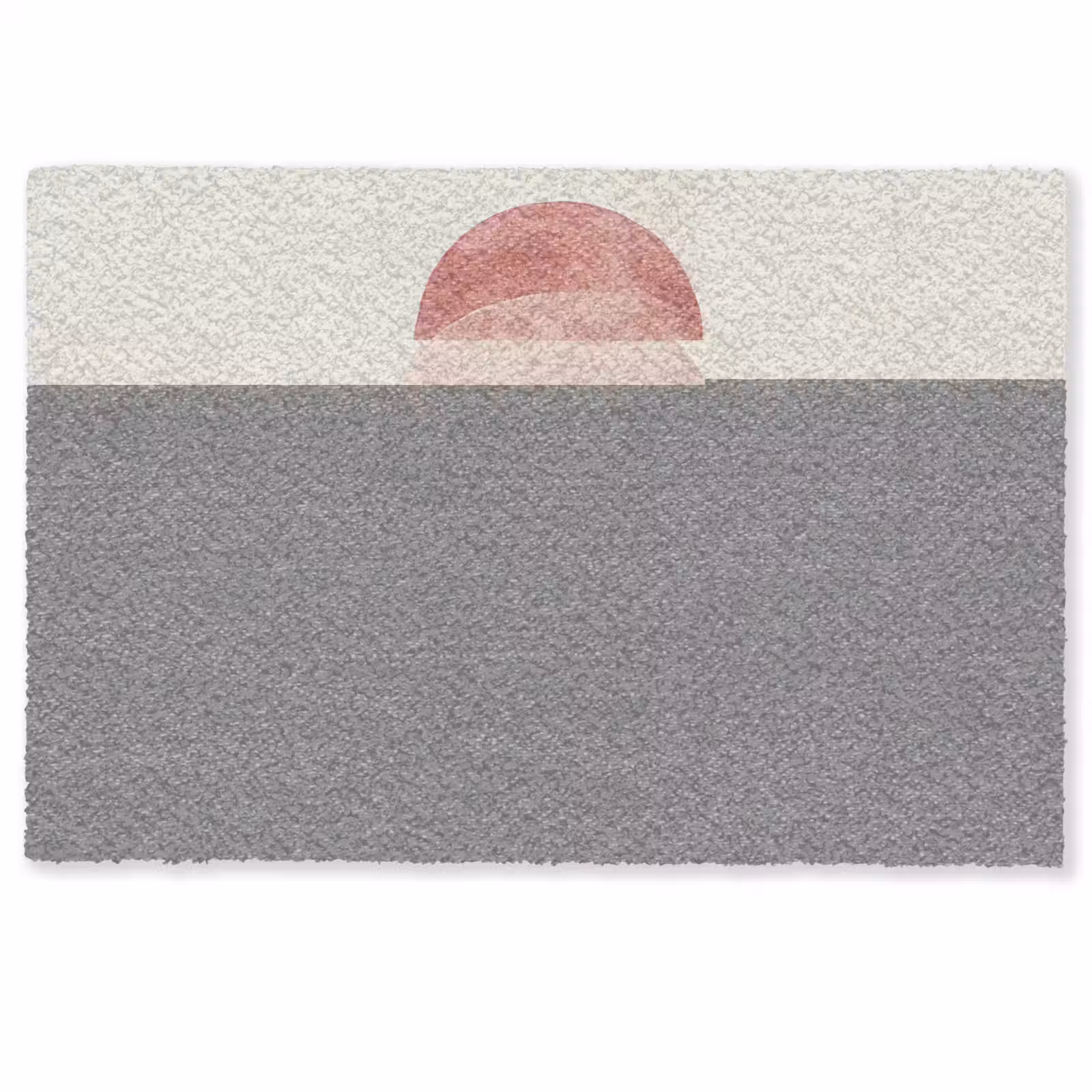 Deurmat - Minimalistisch - Cirkels - Roze — 1