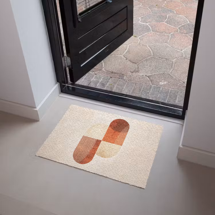 Deurmat - Bogen - Beige - Vormen — 4