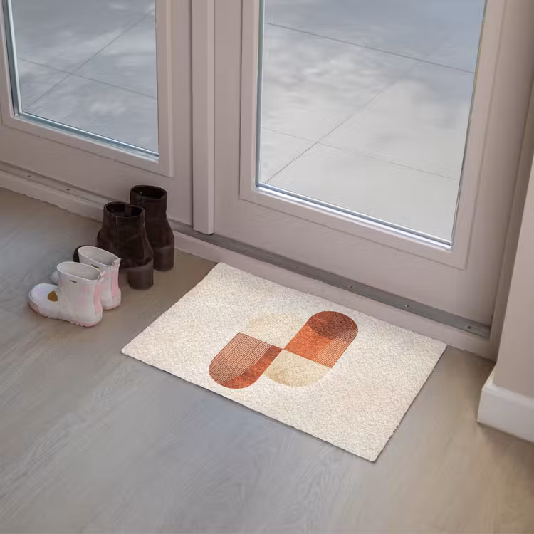 Deurmat - Bogen - Beige - Vormen — 8