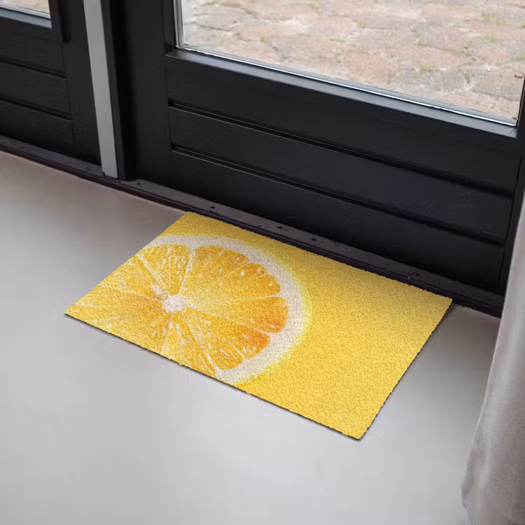 Deurmat - Citroen - Geel - Zonnig — 2