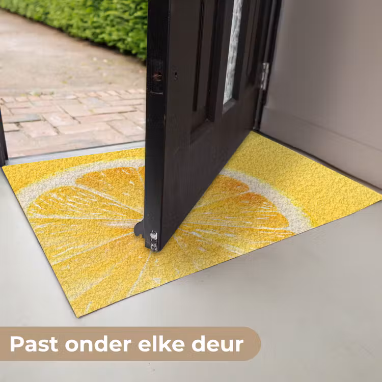 Deurmat - Citroen - Geel - Zonnig — 7