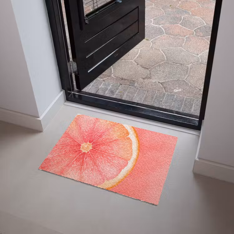 Deurmat - Grapefruit - Roze - Levendig — 4