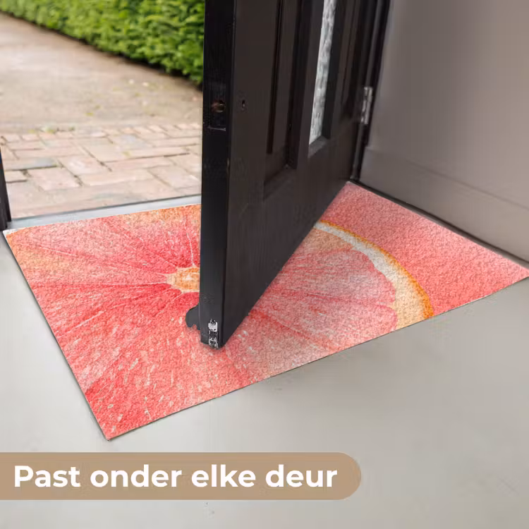 Deurmat - Grapefruit - Roze - Levendig — 7