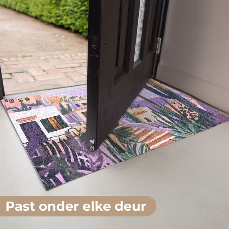Deurmat - Huizen - Minimalistisch - Palmbomen - Kust — 7