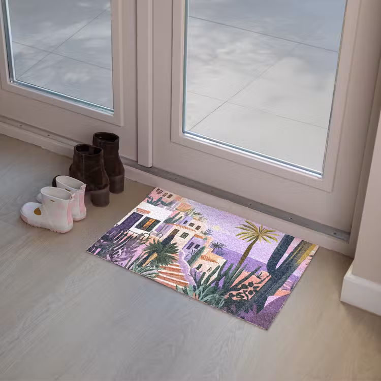 Deurmat - Huizen - Minimalistisch - Palmbomen - Kust — 8