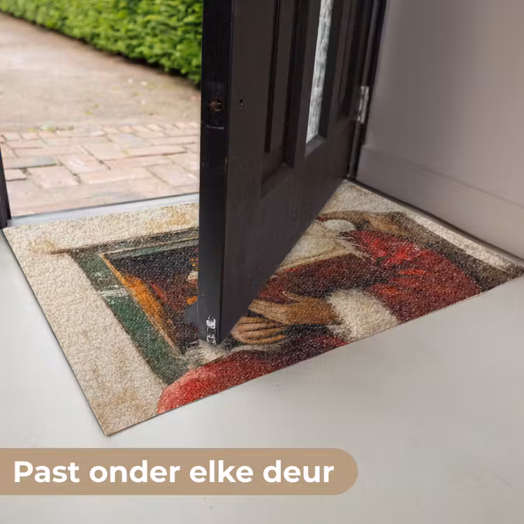 Deurmat - Kerst - Kerstman - Winter - Open Haard — 7
