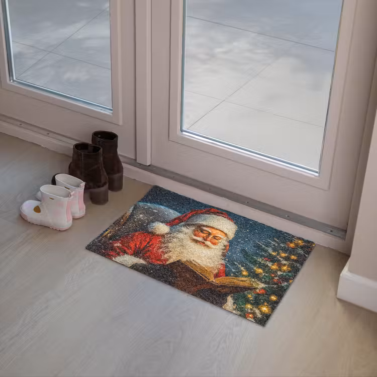 Deurmat - Kerstman - Kerst - Winter - Kerstboom — 8