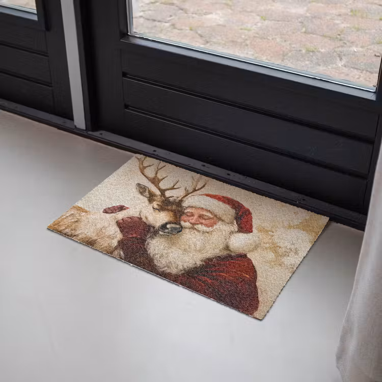 Deurmat - Kerstman - Rendier - Kerst - Christmas — 2