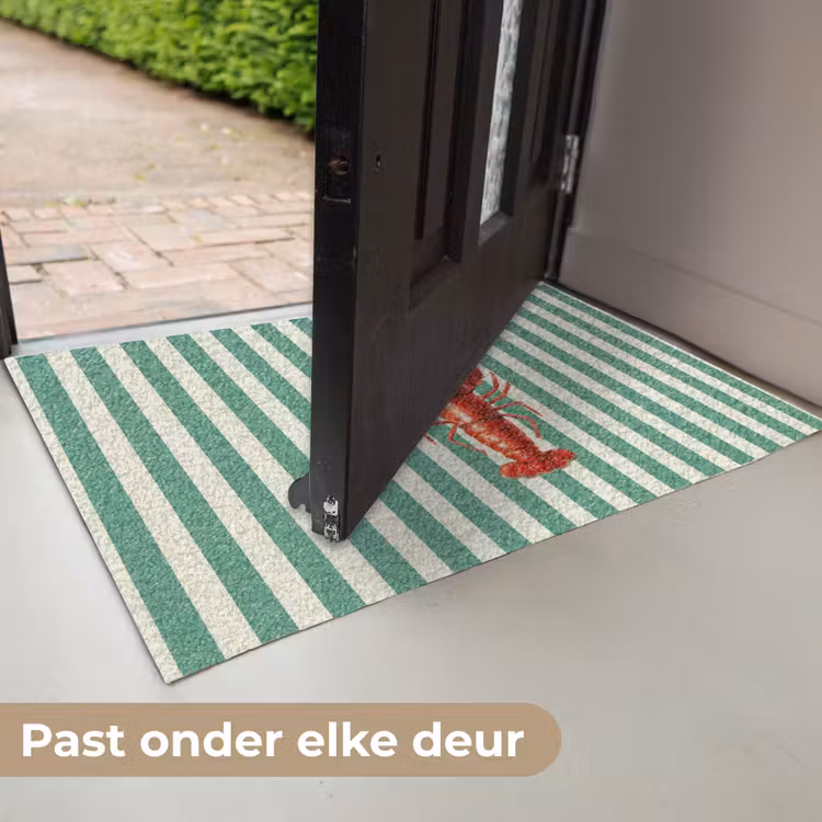 Deurmat - Kreeft - Strepen - Realistisch - Zomers — 7