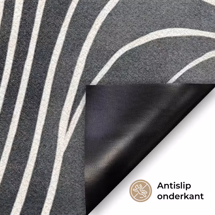 Deurmat - Lijnen - Patroon - Abstract - Wit — 6
