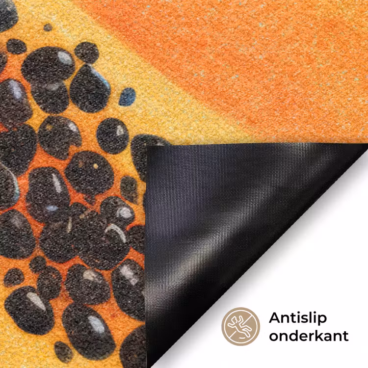 Deurmat - Papaja - Oranje - Topisch — 6