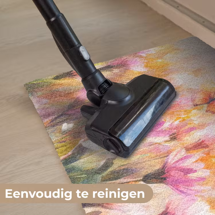 Deurmat - Vlinders - Oranje - Bloemen — 9