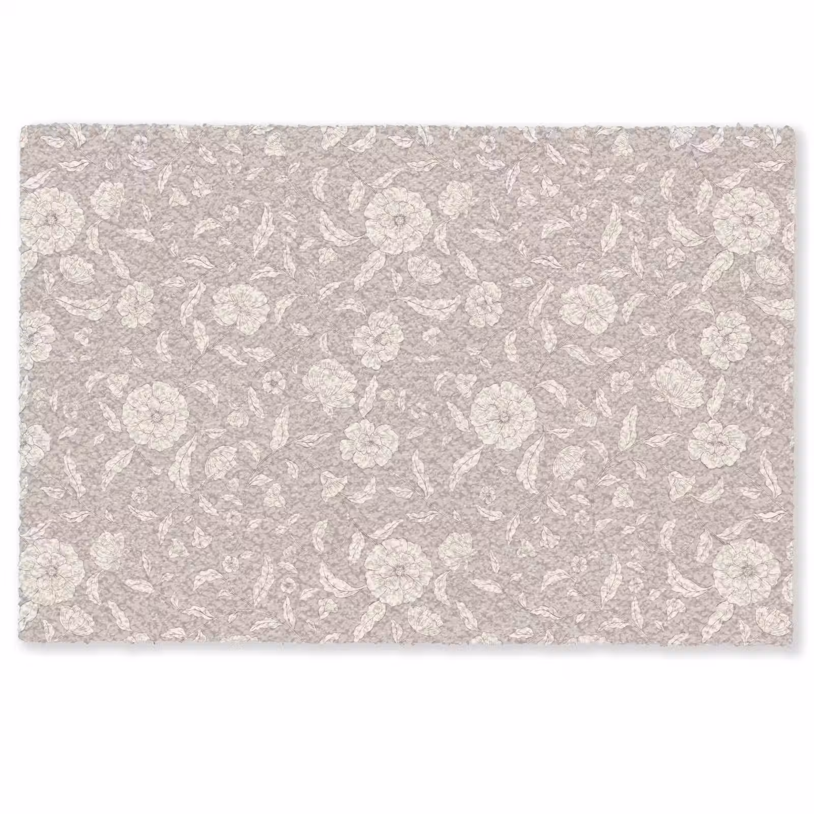 Deurmat - Bloemen - Blaadjes - Patroon — 1