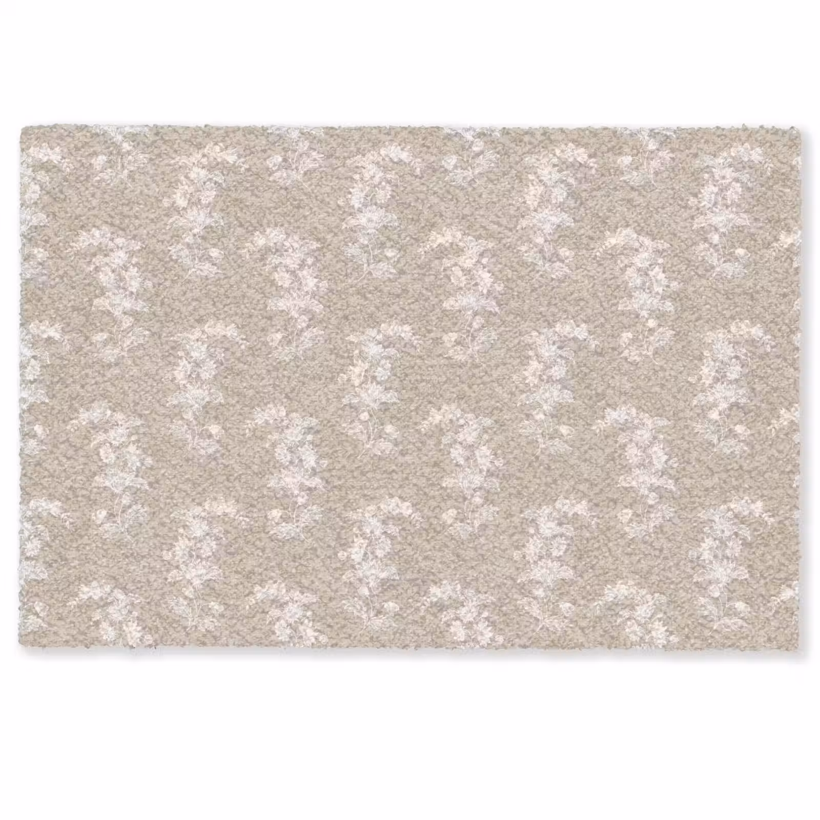Deurmat - Motief - Beige - Linnen — 1