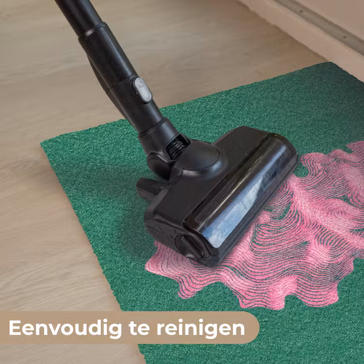 Deurmat - Abstract - Pink - Lijnen - Groen — 9
