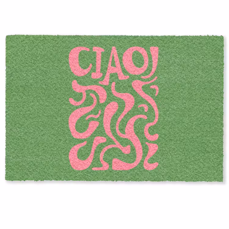 Deurmat - Abstract - Roze - Ciao - Vormen — 1