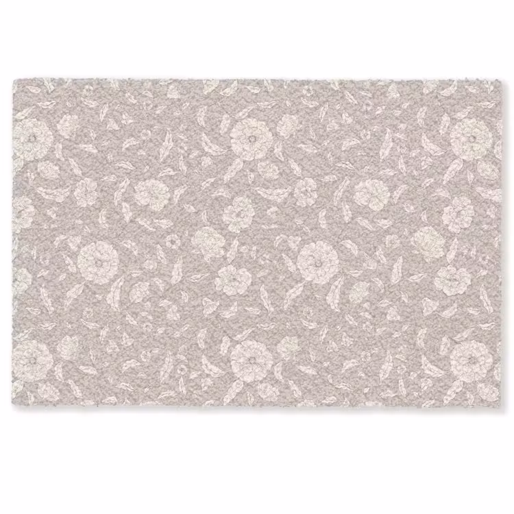 Deurmat - Bloemen - Blaadjes - Patroon — 1