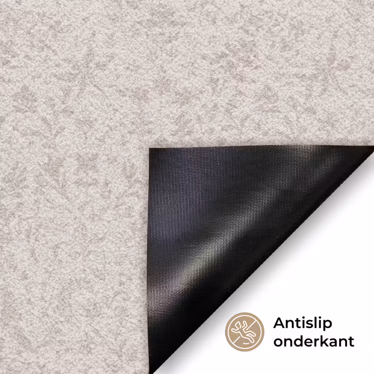 Deurmat - Bloemen - Bladeren - Licht - Taupe — 6