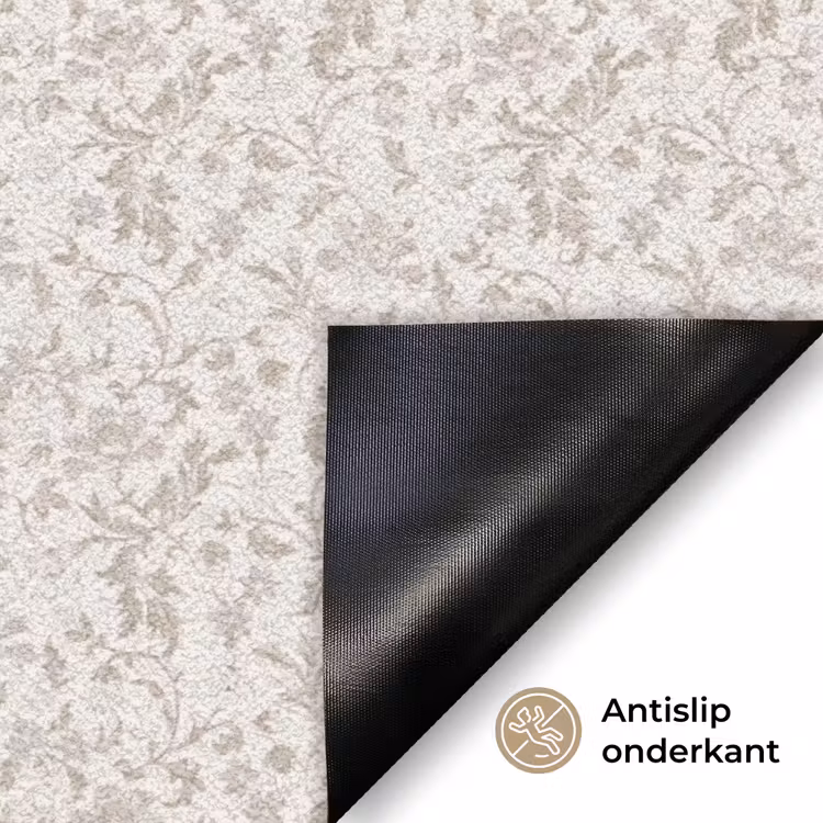 Deurmat - Bloemen - Patroon - Taupe — 6
