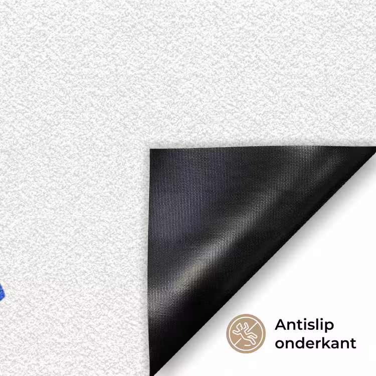 Deurmat - Lichaam - Abstract - Blauw — 6