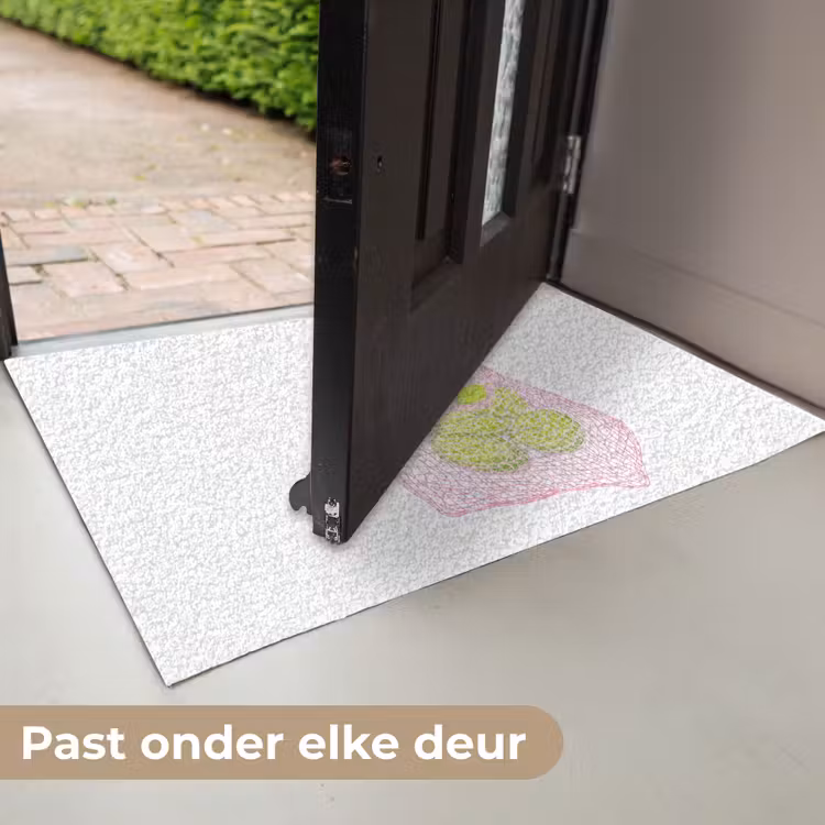 Deurmat - Netzakje - Roze - Illustratie - Limoenen — 7