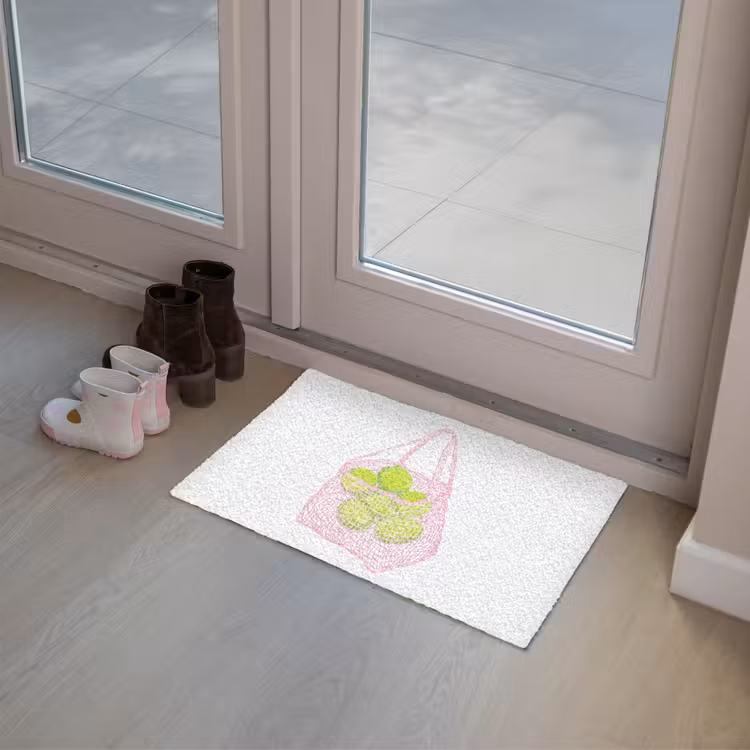 Deurmat - Netzakje - Roze - Illustratie - Limoenen — 8