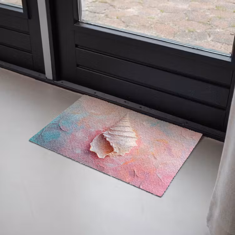 Deurmat - Schelp - Pastel - Pink — 2