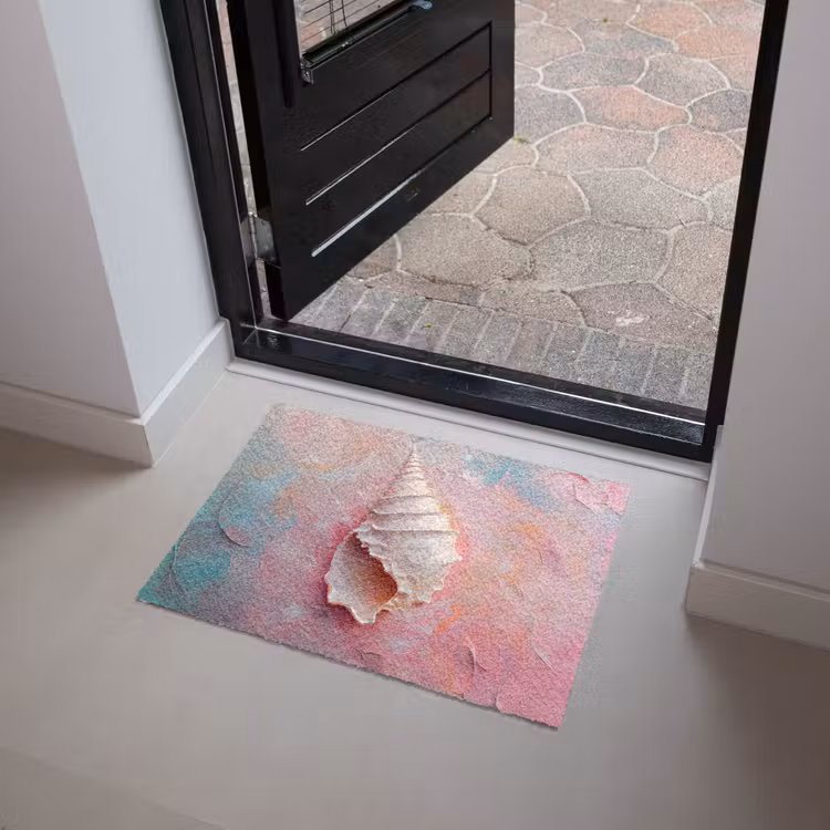 Deurmat - Schelp - Pastel - Pink — 4