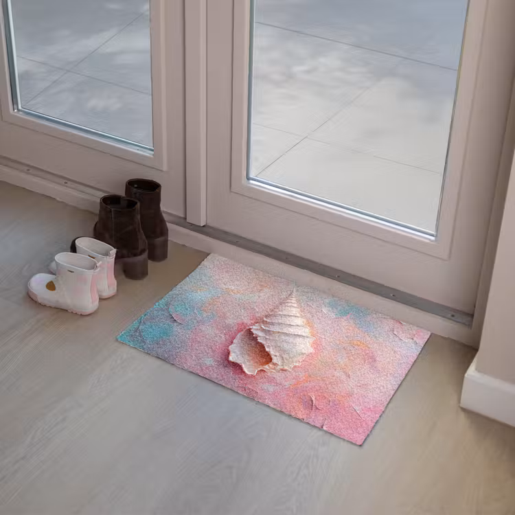 Deurmat - Schelp - Pastel - Pink — 8