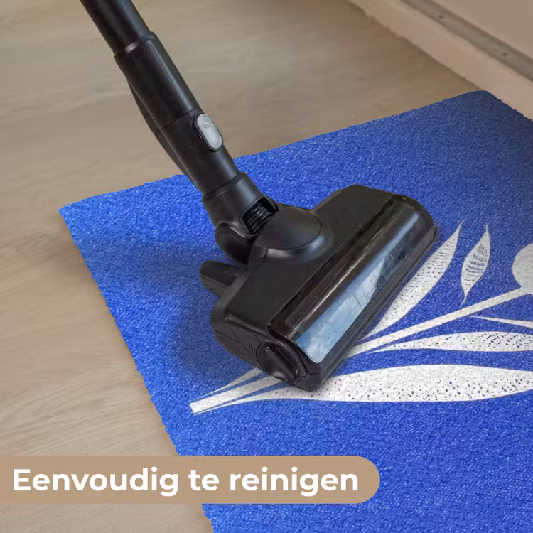 Deurmat - Tulp - Minimalistisch - Bladeren - Wit — 9