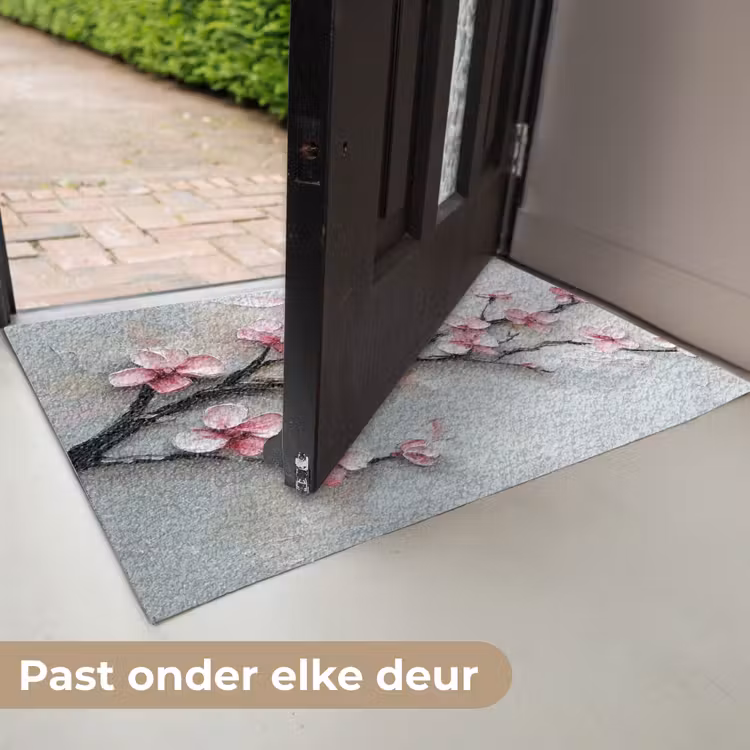Deurmat - Bloesem - Kunstzinnig - Roze - Sakura — 7