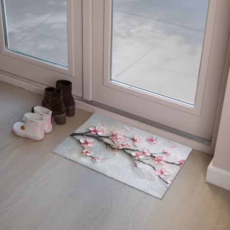 Deurmat - Bloesem - Kunstzinnig - Roze - Sakura — 8