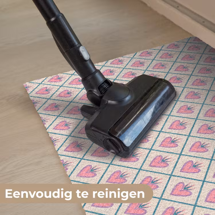 Deurmat - Retro - Ruit - Hartjes - Patroon — 9