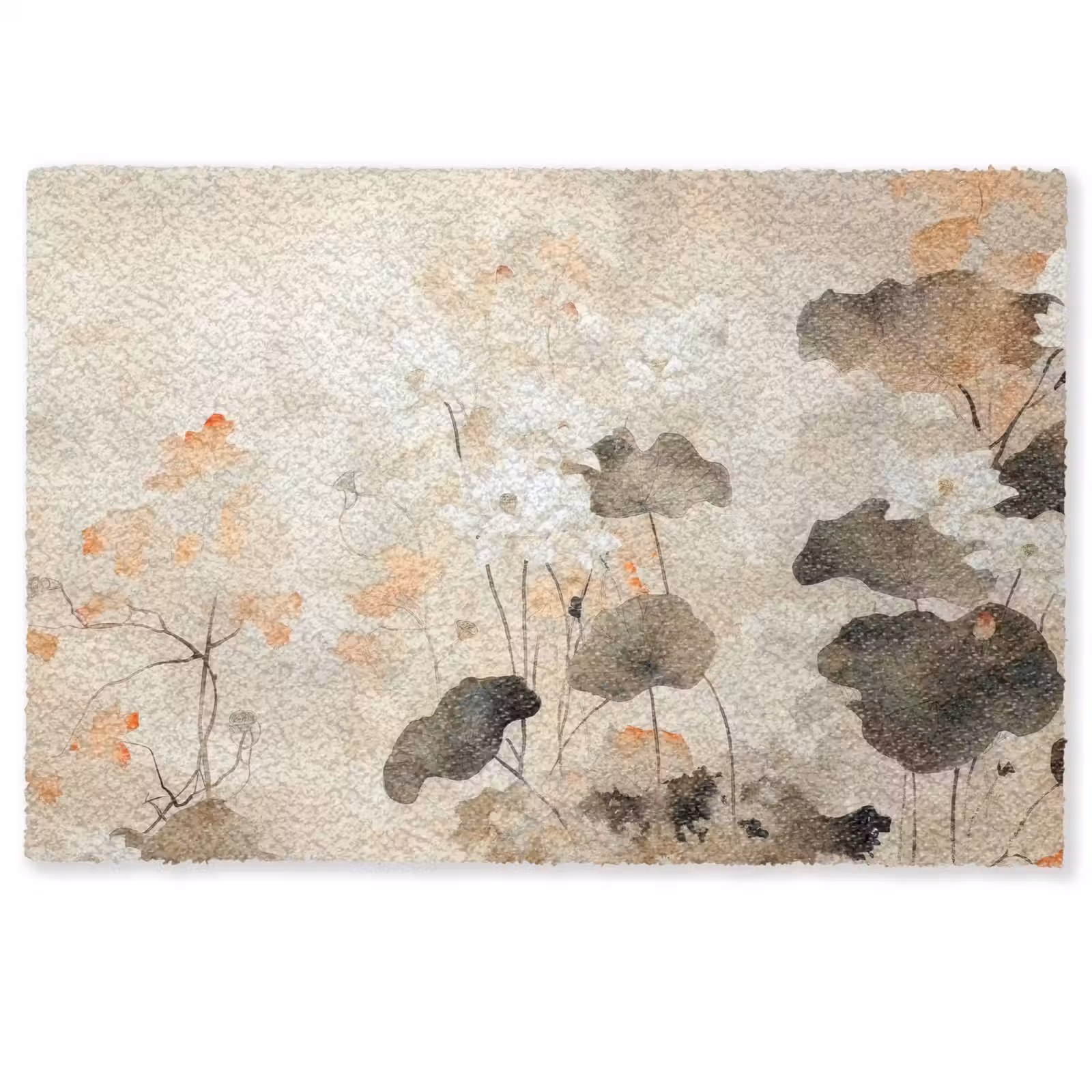 Deurmat - Bloemen - Japandi - Wabi sabi — 1