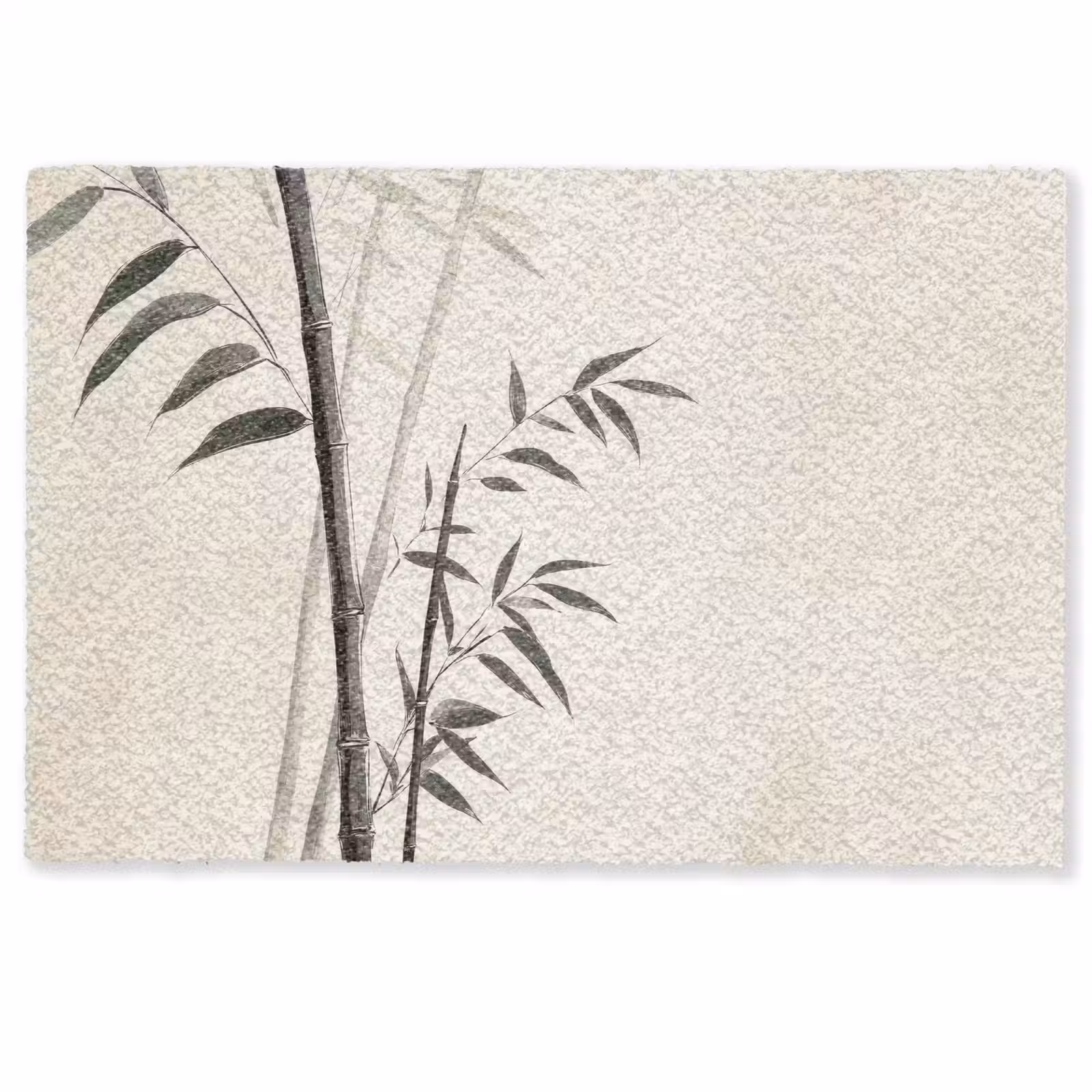 Deurmat - Japandi - Bamboe - Beige — 1