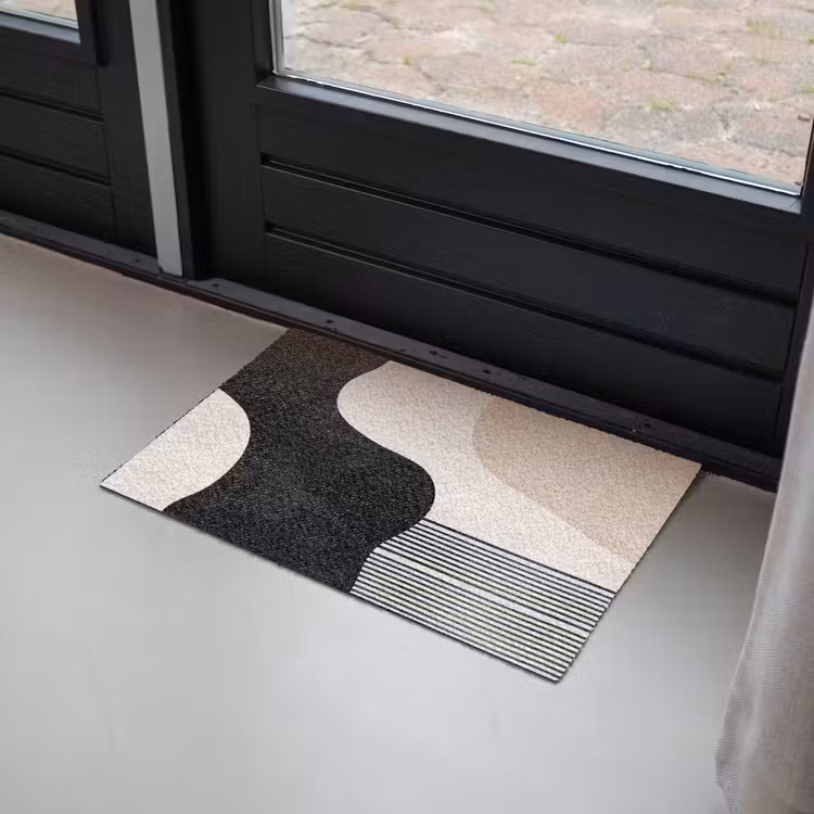 Deurmat - Abstract - Japandi - Beige - Modern — 2