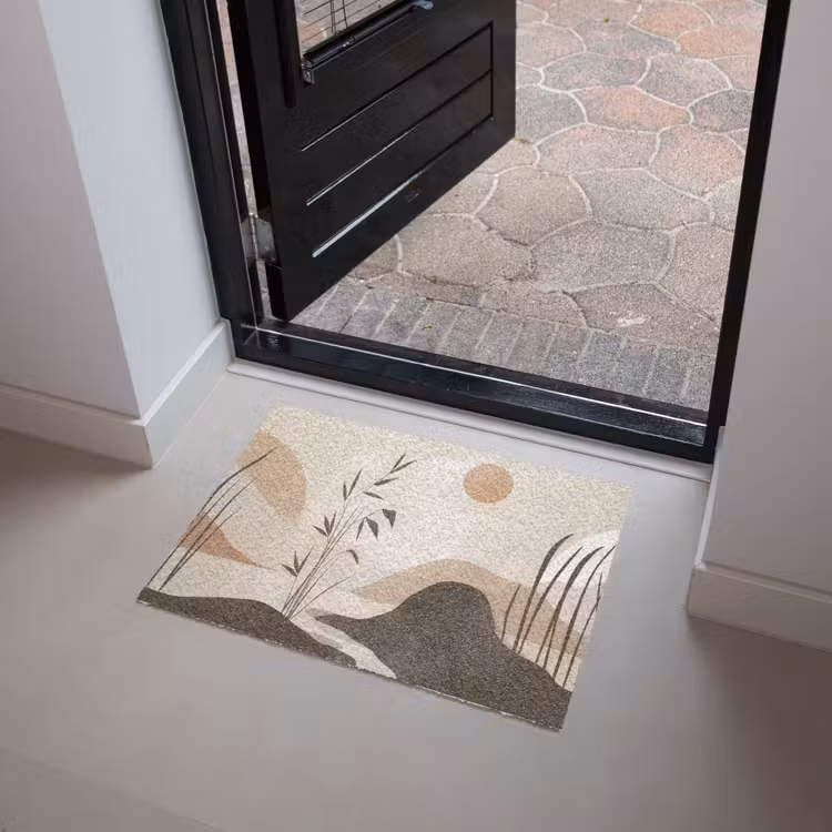 Deurmat - Japandi - Landschap - Beige — 4