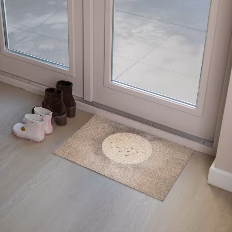 Deurmat - Vogel - Beige - Japandi — 8