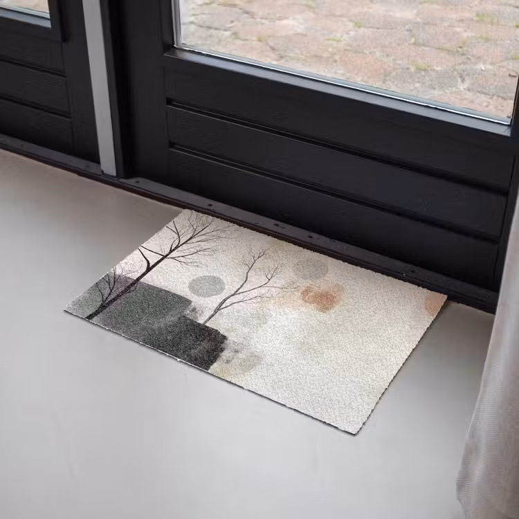 Deurmat - Wabi sabi - Beige - Plant — 2