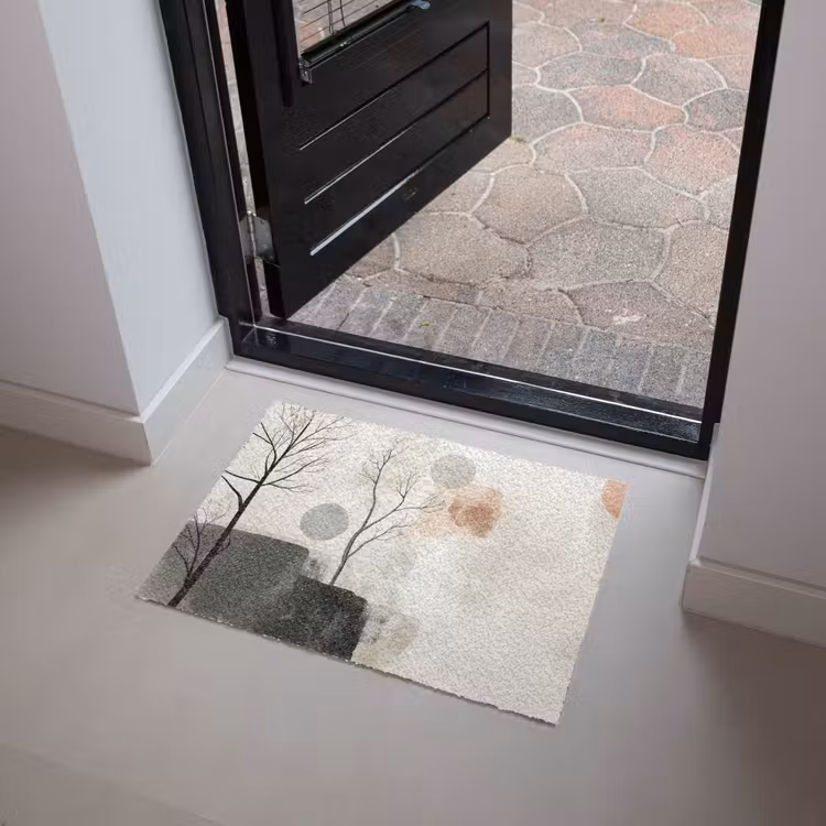 Deurmat - Wabi sabi - Beige - Plant — 4