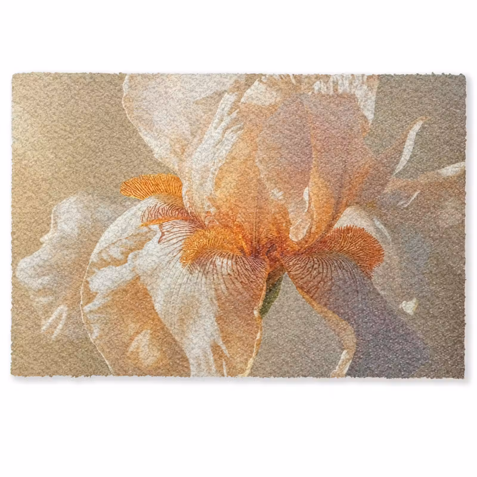 Deurmat - Close up - Oranje - Iris — 1