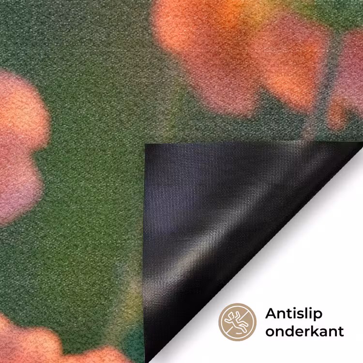 Deurmat - Bloemenveld - Zonnestralen - Oranje — 6