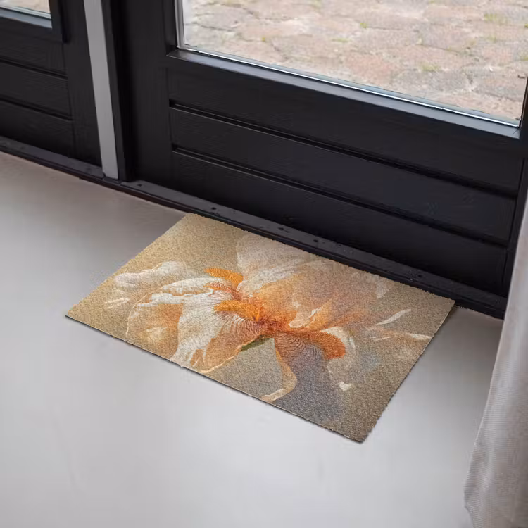 Deurmat - Close up - Oranje - Iris — 2