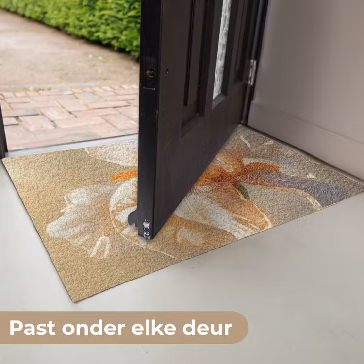 Deurmat - Close up - Oranje - Iris — 7
