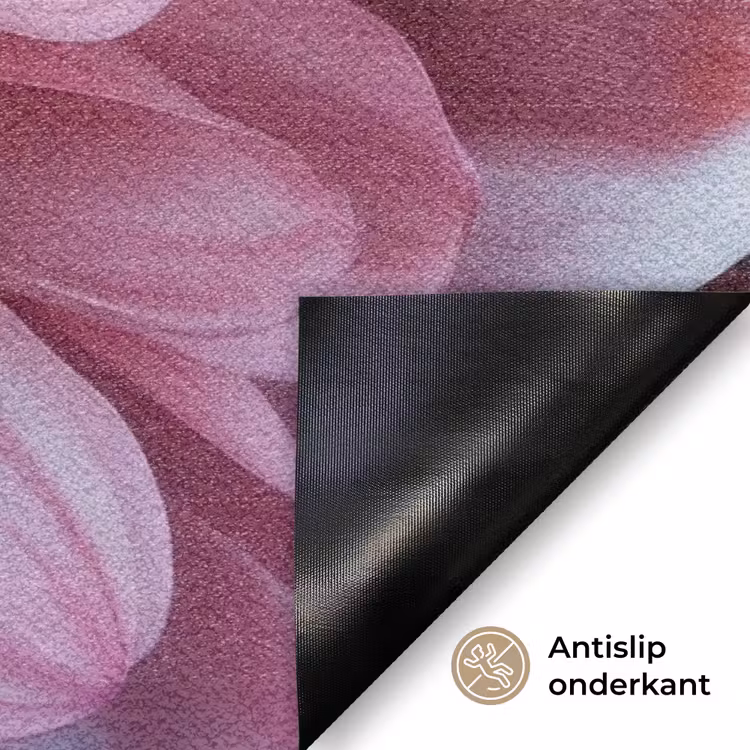 Deurmat - Dahlia - Bloem - Close up - Roze — 6