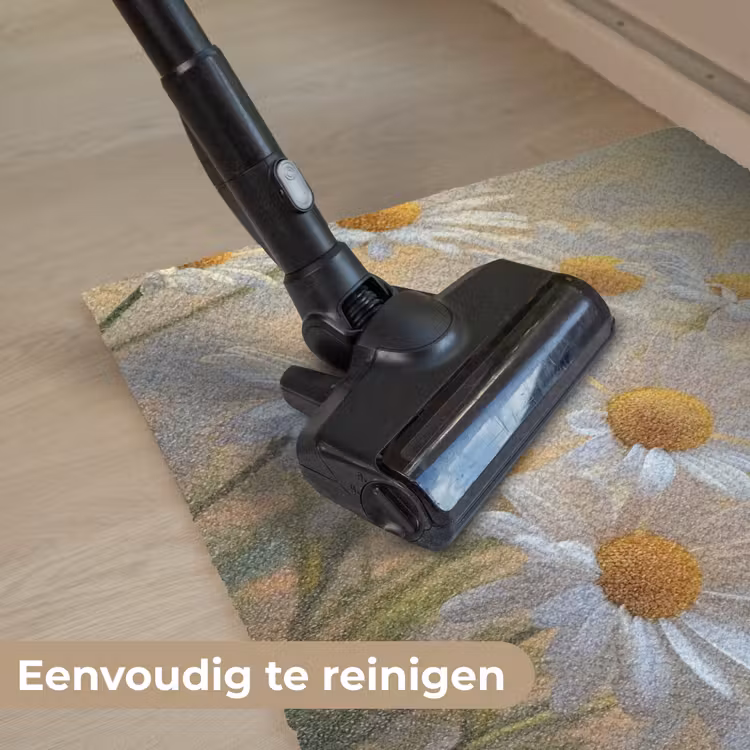 Deurmat - Madeliefjes - Wit - Zonlicht — 9