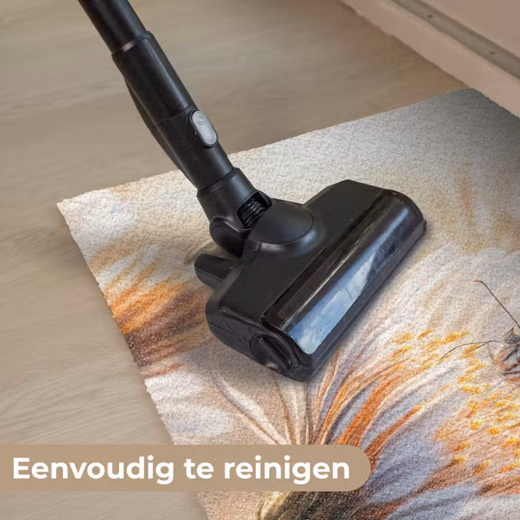 Deurmat - Vlinder - Bloem - Oranje — 9