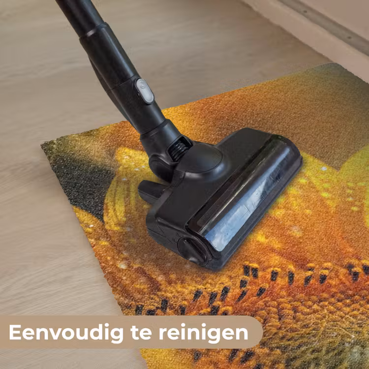 Deurmat - Zonnebloem - Dauwdruppels - Geel - Zonlicht — 9
